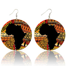 Afbeelding in Gallery-weergave laden, African Continent in style | African inspired earrings
