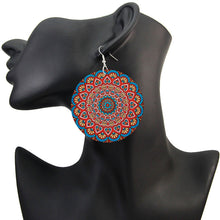 Load image into Gallery viewer, Tribal Flower | African inspired earrings
