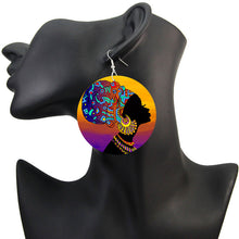 Load image into Gallery viewer, Turban with Jewelry | African inspired earrings
