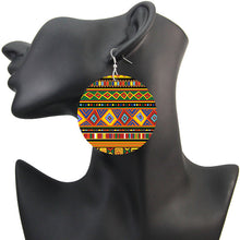 Charger l&#39;image dans la galerie, Tribaux heureux | Boucles d&#39;oreilles d&#39;inspiration africaine
