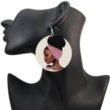 Afbeelding in Gallery-weergave laden, Pretty face | African inspired earrings
