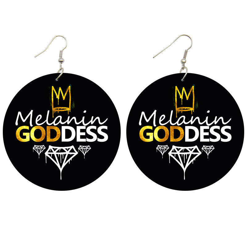 Melanin goddess | African inspired earrings