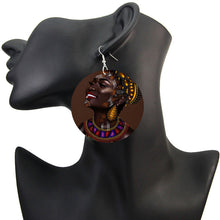 Afbeelding in Gallery-weergave laden, Traditional Portrait | African inspired earrings
