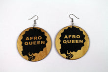 Afbeelding in Gallery-weergave laden, Afrikaanse etnische oorbellen hout | Afro-koningin
