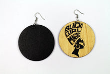 Afbeelding in Gallery-weergave laden, African earrings wood | Black girl magic
