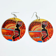 Load image into Gallery viewer, Africa inspired earrings | African Stylish Woman

