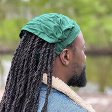 Load image into Gallery viewer, Green Headband - Unisex Adults - Cotton Hair Accessories
