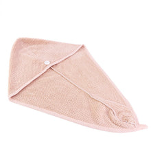 Afbeelding in Gallery-weergave laden, Microvezel haarhanddoek - hoofddoek voor steil en krullend haar - Misty Rose
