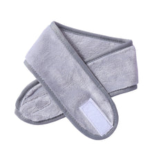 Load image into Gallery viewer, Make-up Headband / Terry cloth Spa hairband - Grey
