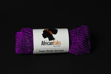Lade das Bild in den Galerie-Viewer, 5 Stück – Afrikanischer Netzschwamm / Afrikanisches Peelingnetz / Saposchwamm – Lila
